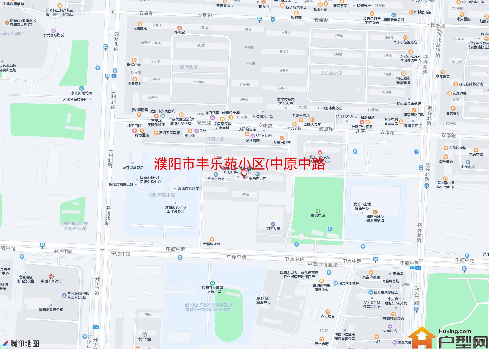 丰乐苑小区(中原中路)小区 - 户型网