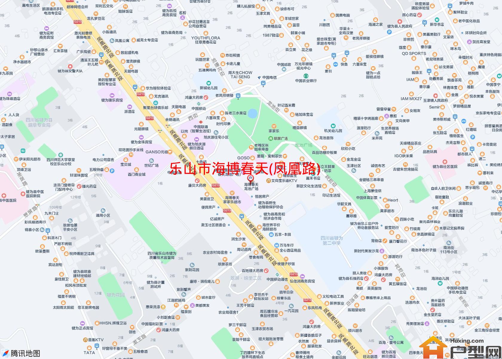 海博春天(凤凰路)小区 - 户型网