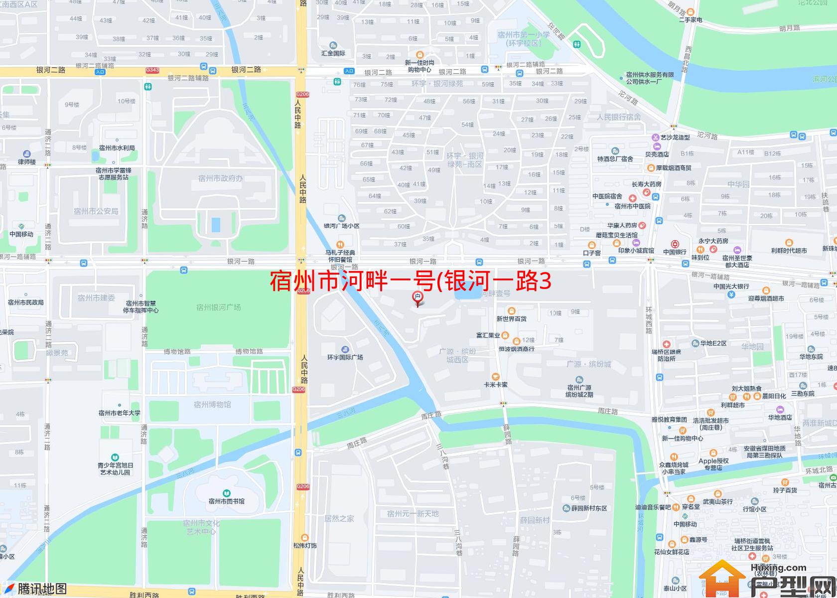 河畔一号(银河一路317号)小区 - 户型网