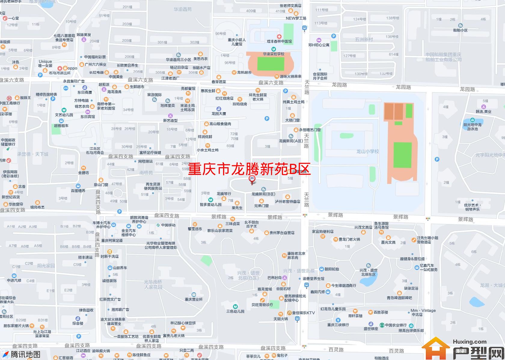 龙腾新苑B区小区 - 户型网