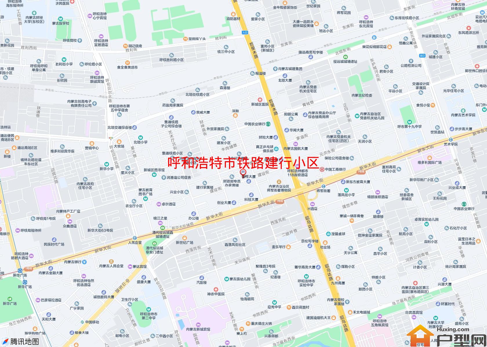 铁路建行小区小区 - 户型网