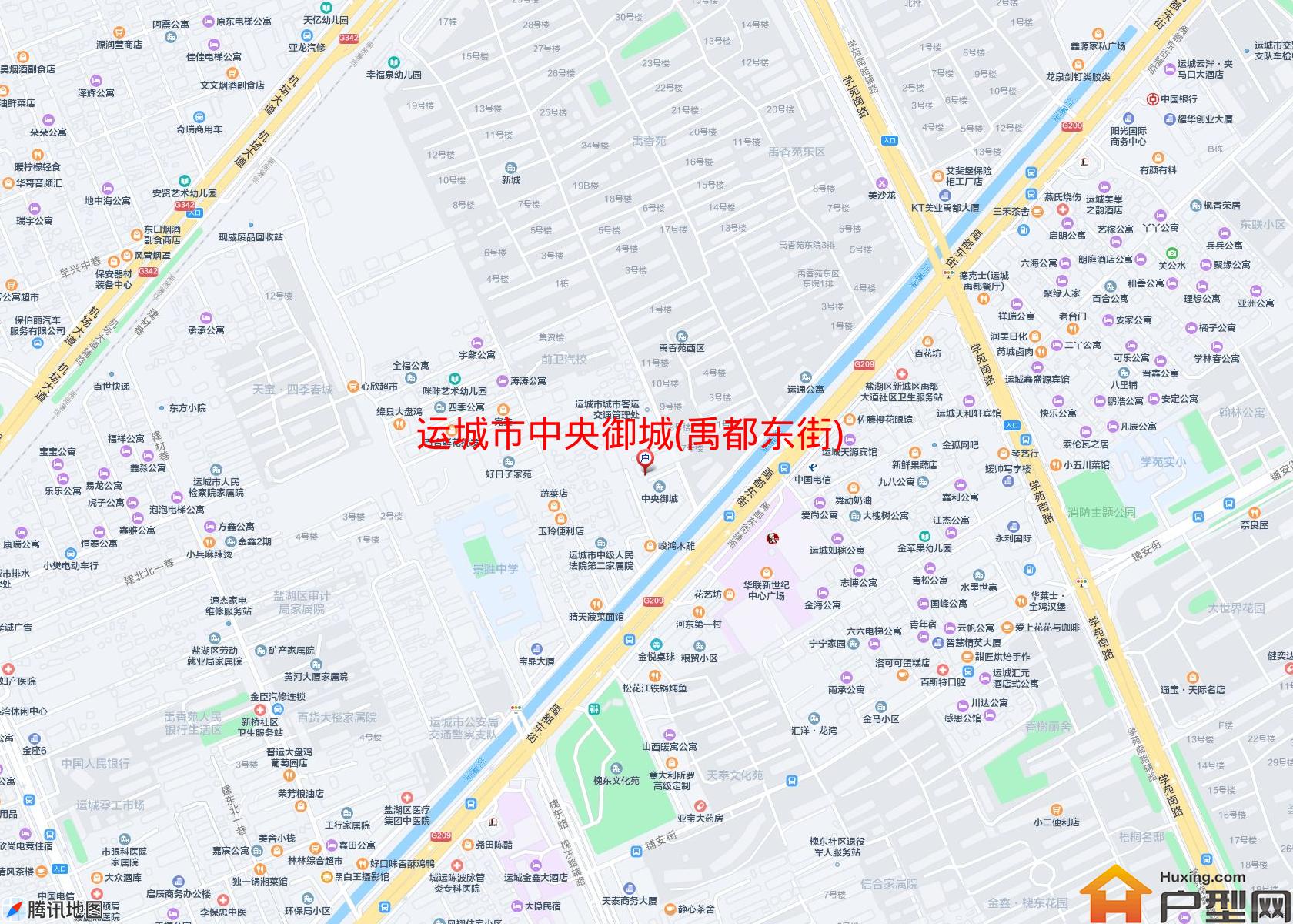 中央御城(禹都东街)小区 - 户型网