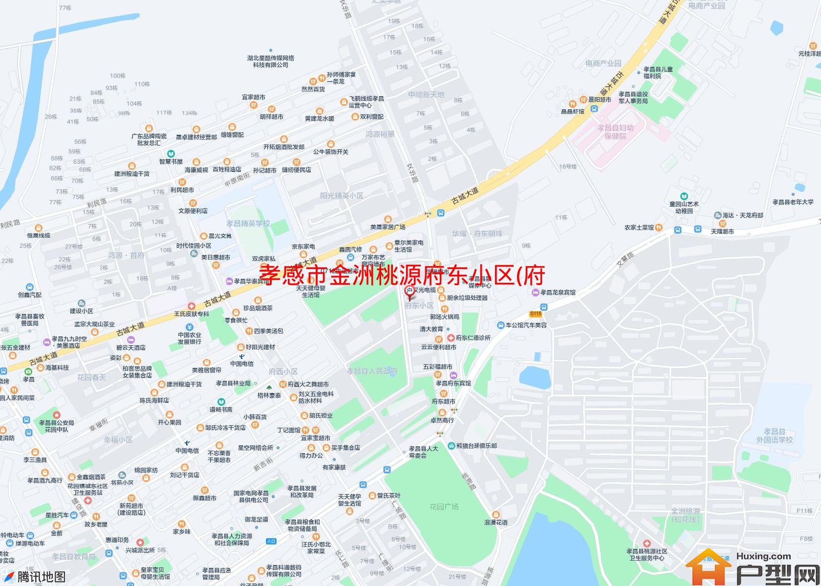 金洲桃源府东小区(府东路58号)小区 - 户型网