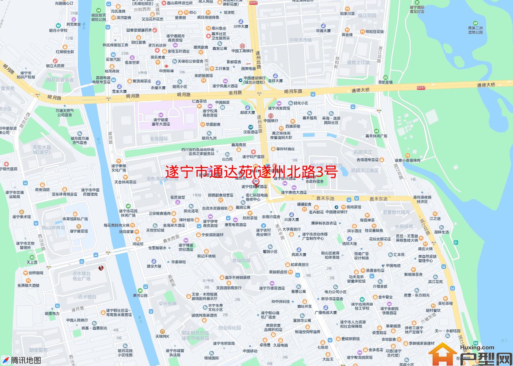 通达苑(遂州北路3号)小区 - 户型网