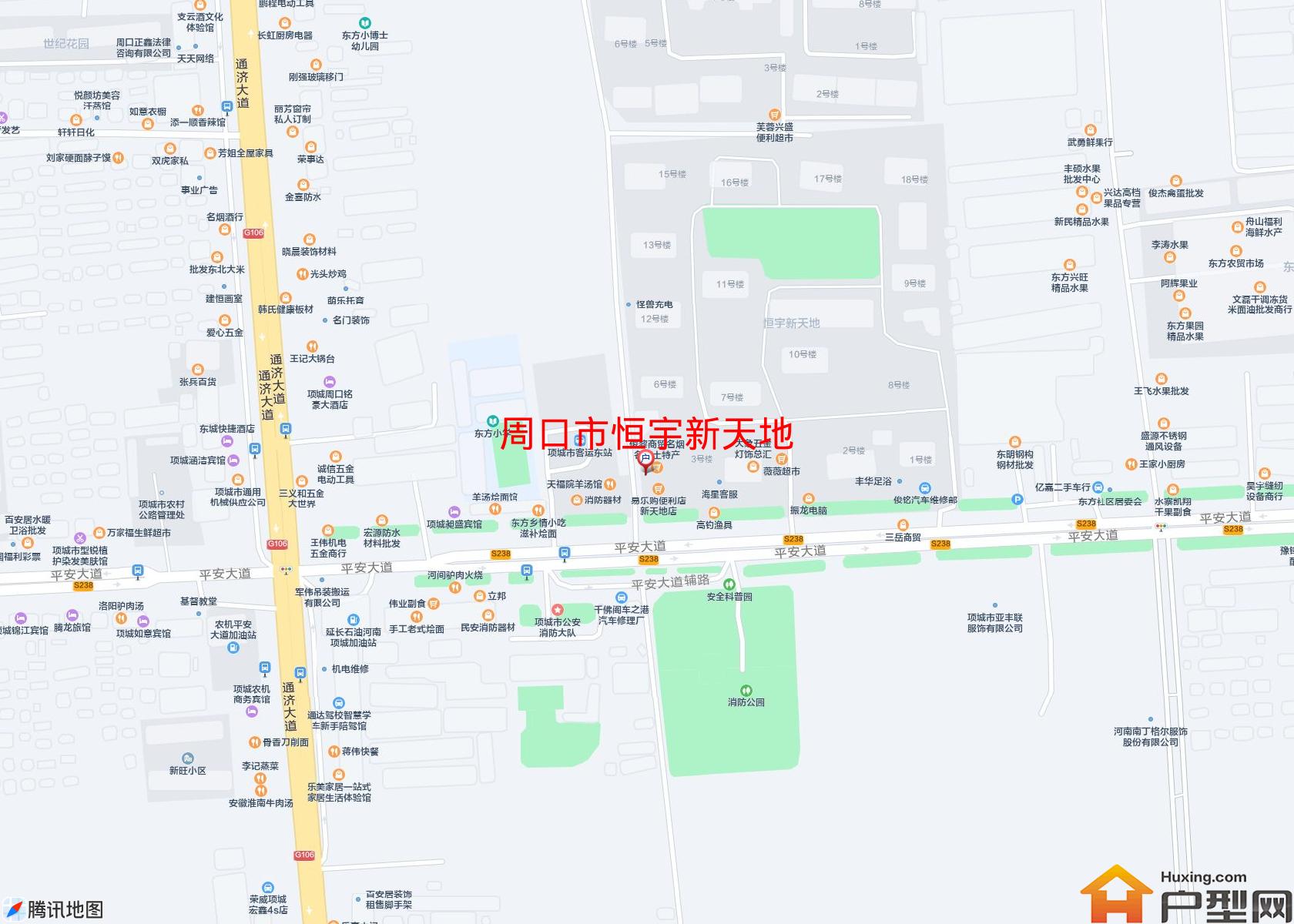 恒宇新天地小区 - 户型网