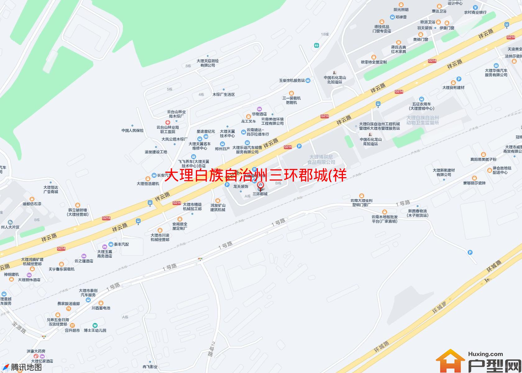 三环郡城(祥云路)小区 - 户型网