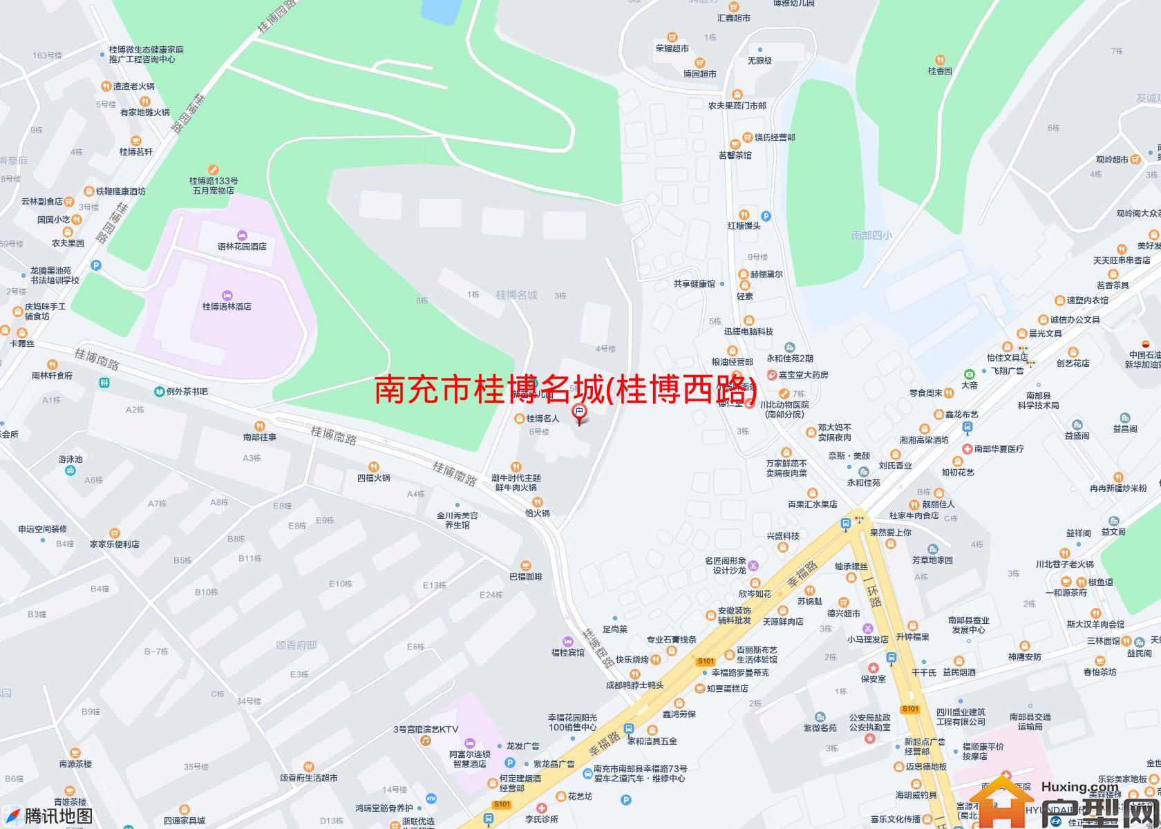 桂博名城(桂博西路)小区 - 户型网