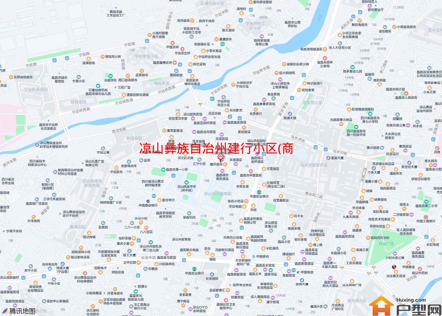 建行小区(商业街三段56号)小区 - 户型网