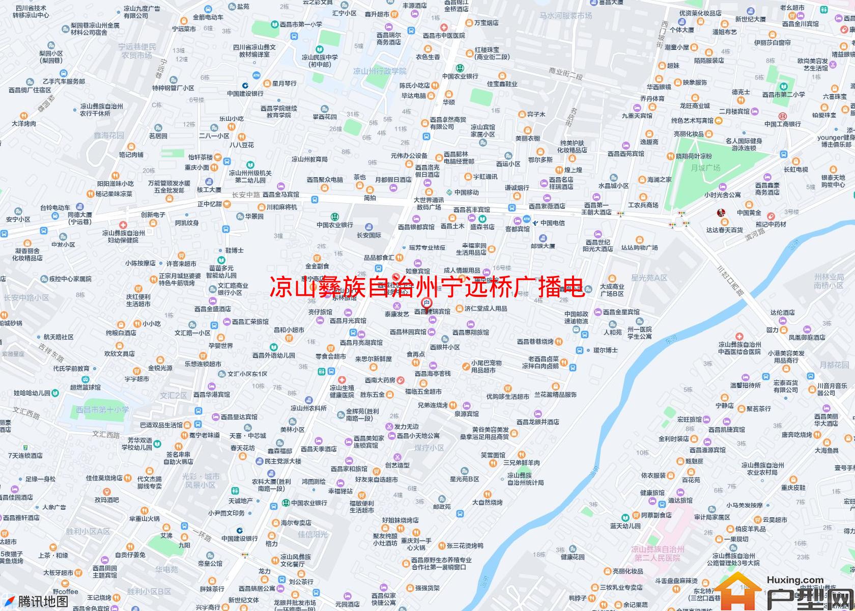 宁远桥广播电视台宿舍(宁远中路2号)小区 - 户型网
