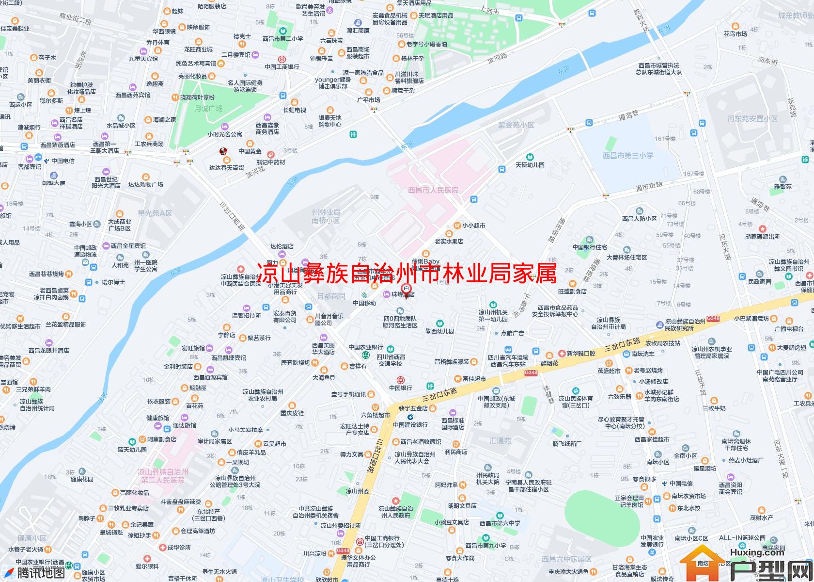 市林业局家属院(顺河路50号)小区 - 户型网