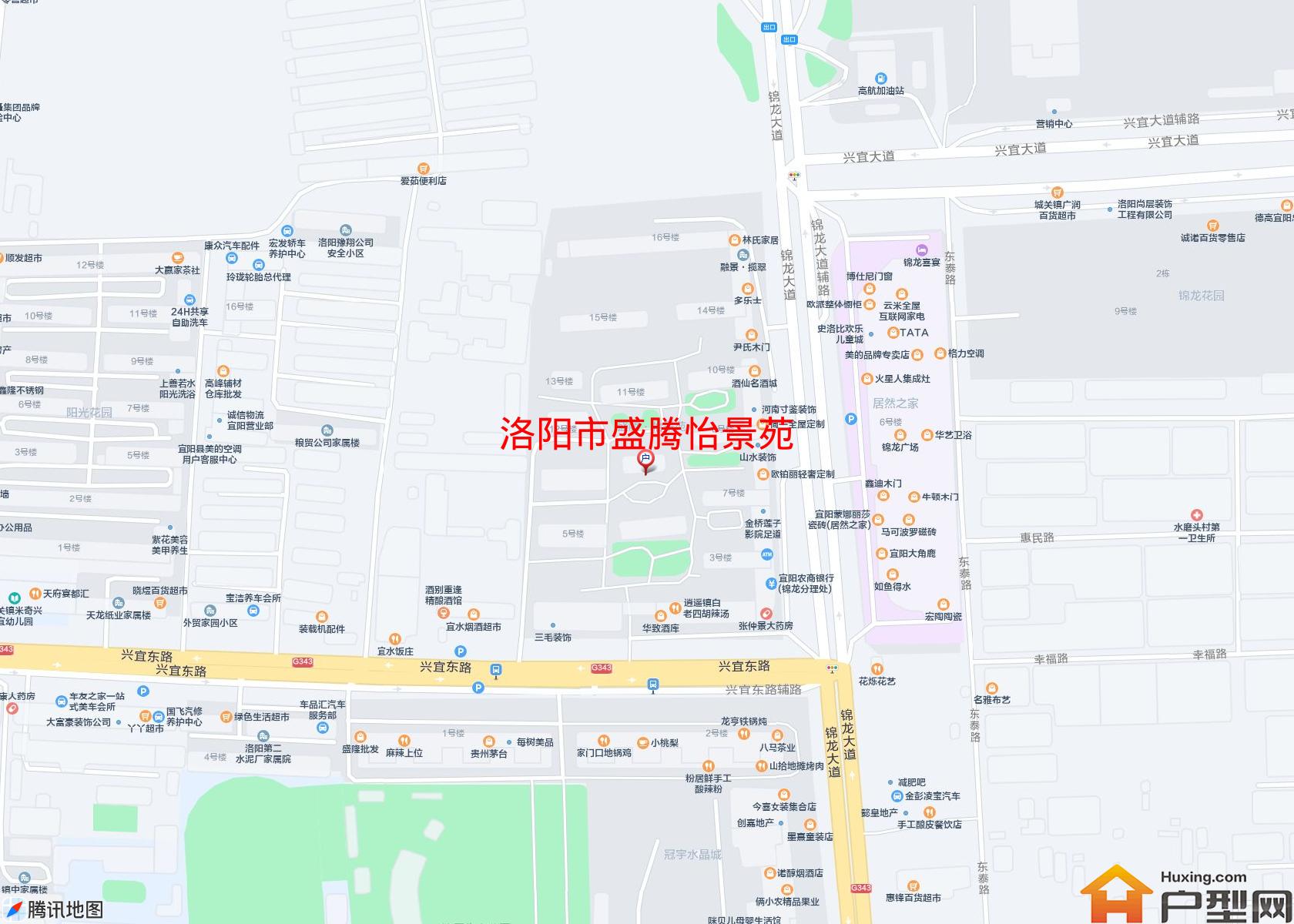 盛腾怡景苑小区 - 户型网