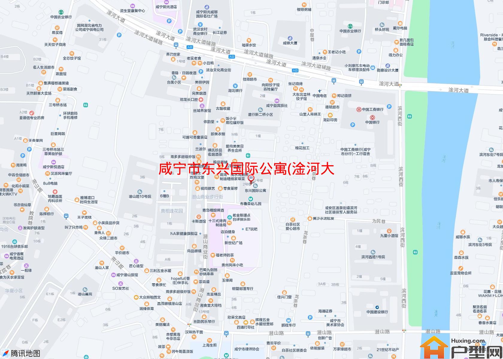 东兴国际公寓(淦河大道168号)小区 - 户型网