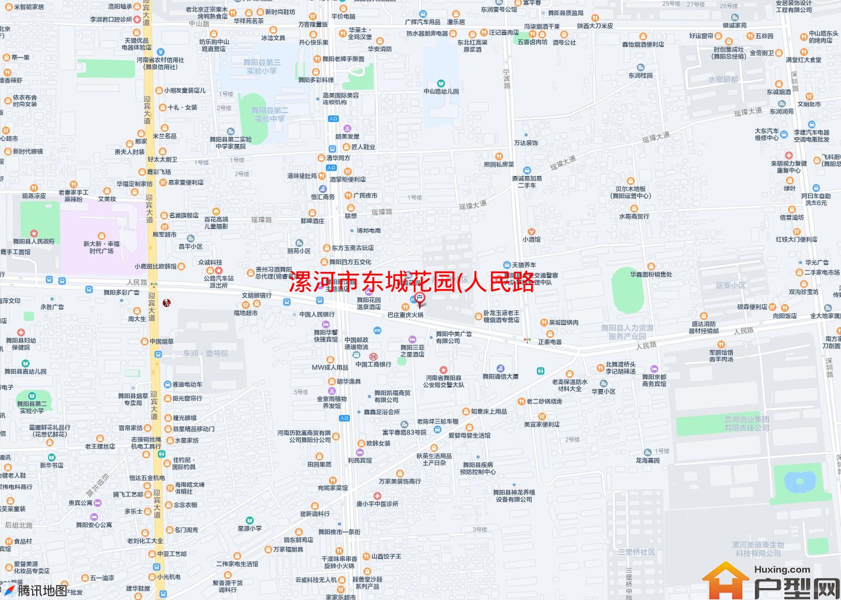 东城花园(人民路,近南京路)小区 - 户型网