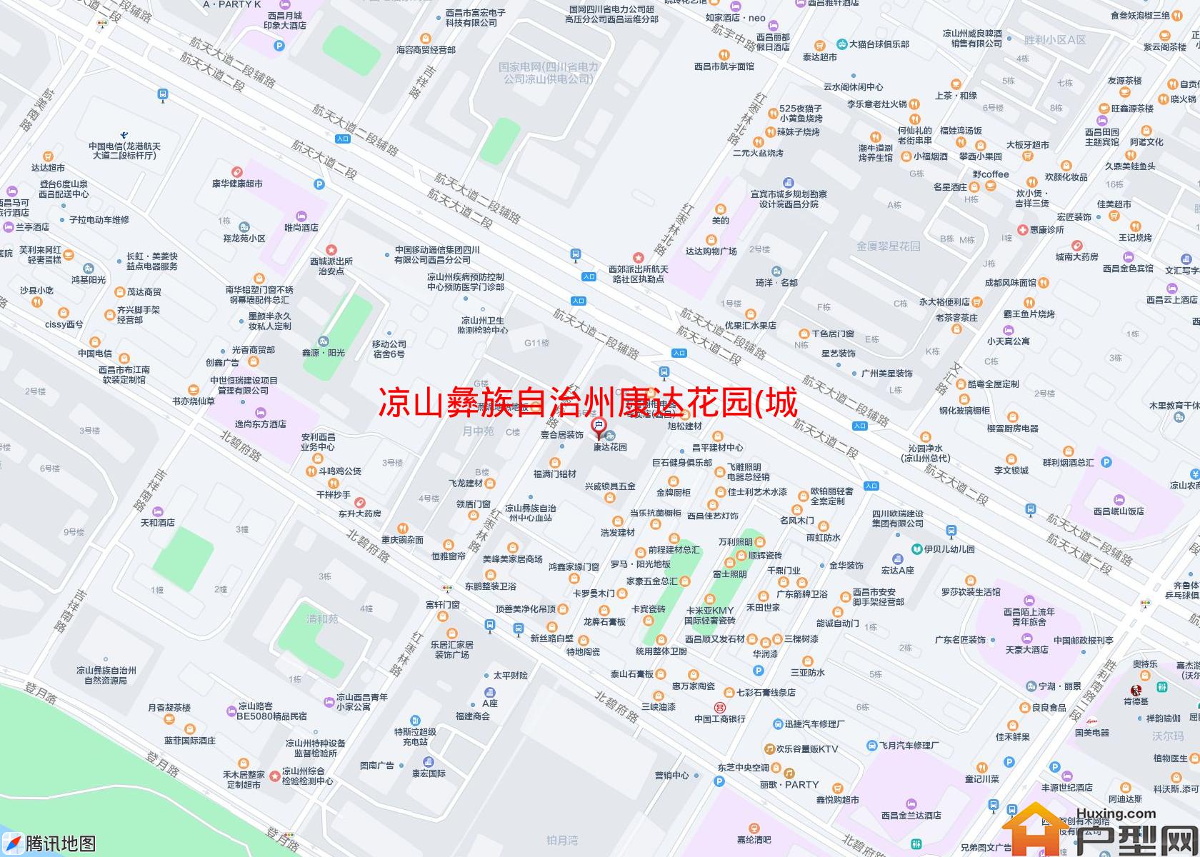 康达花园(城南大道2号)小区 - 户型网