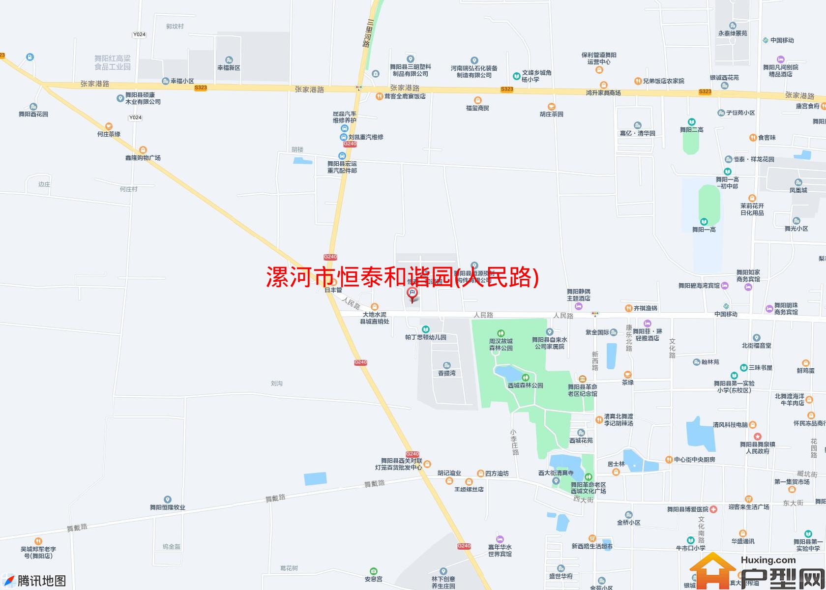 恒泰和谐园(人民路)小区 - 户型网