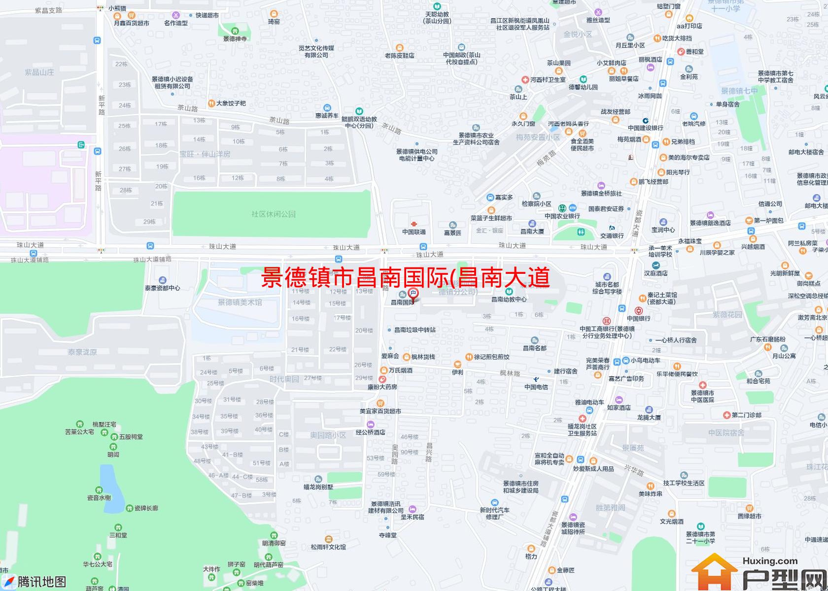 昌南国际(昌南大道36号)小区 - 户型网