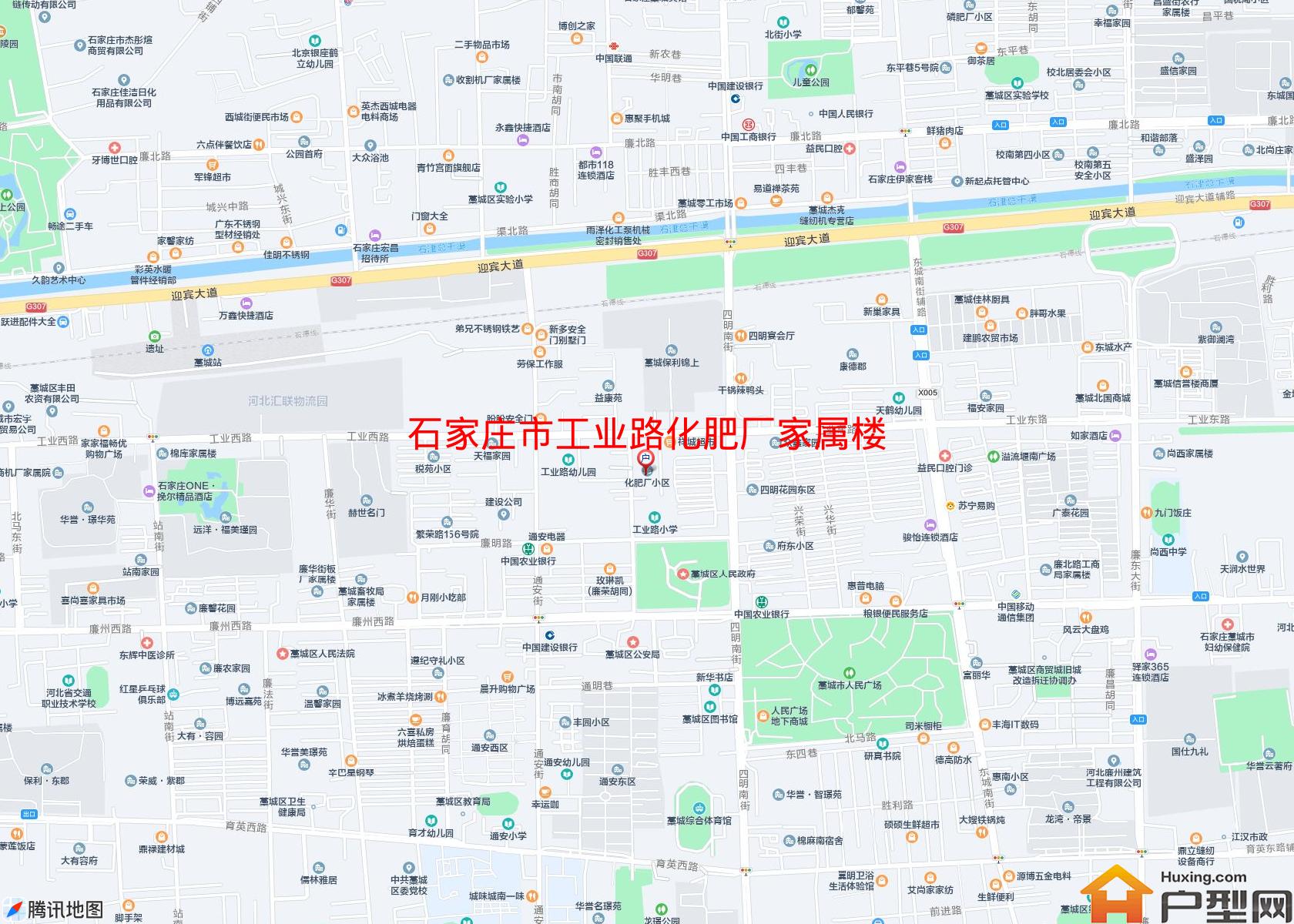 工业路化肥厂家属楼小区 - 户型网