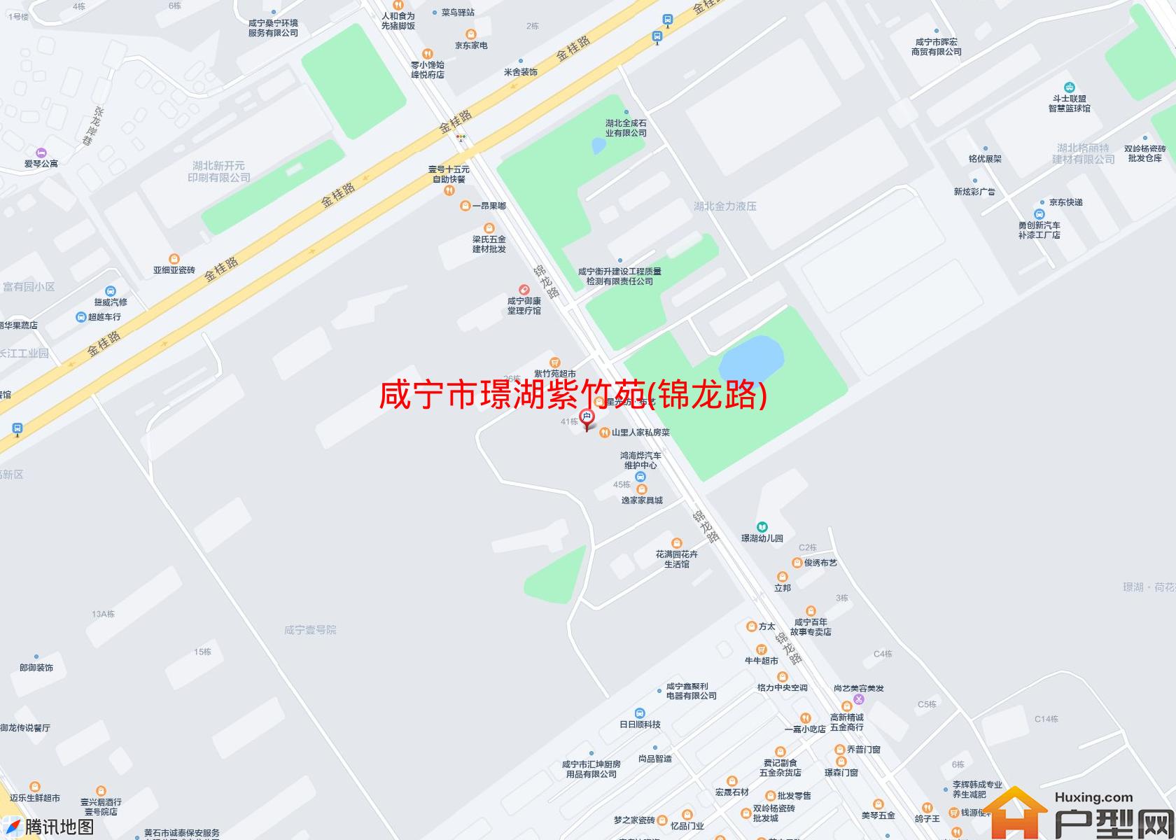 璟湖紫竹苑(锦龙路)小区 - 户型网