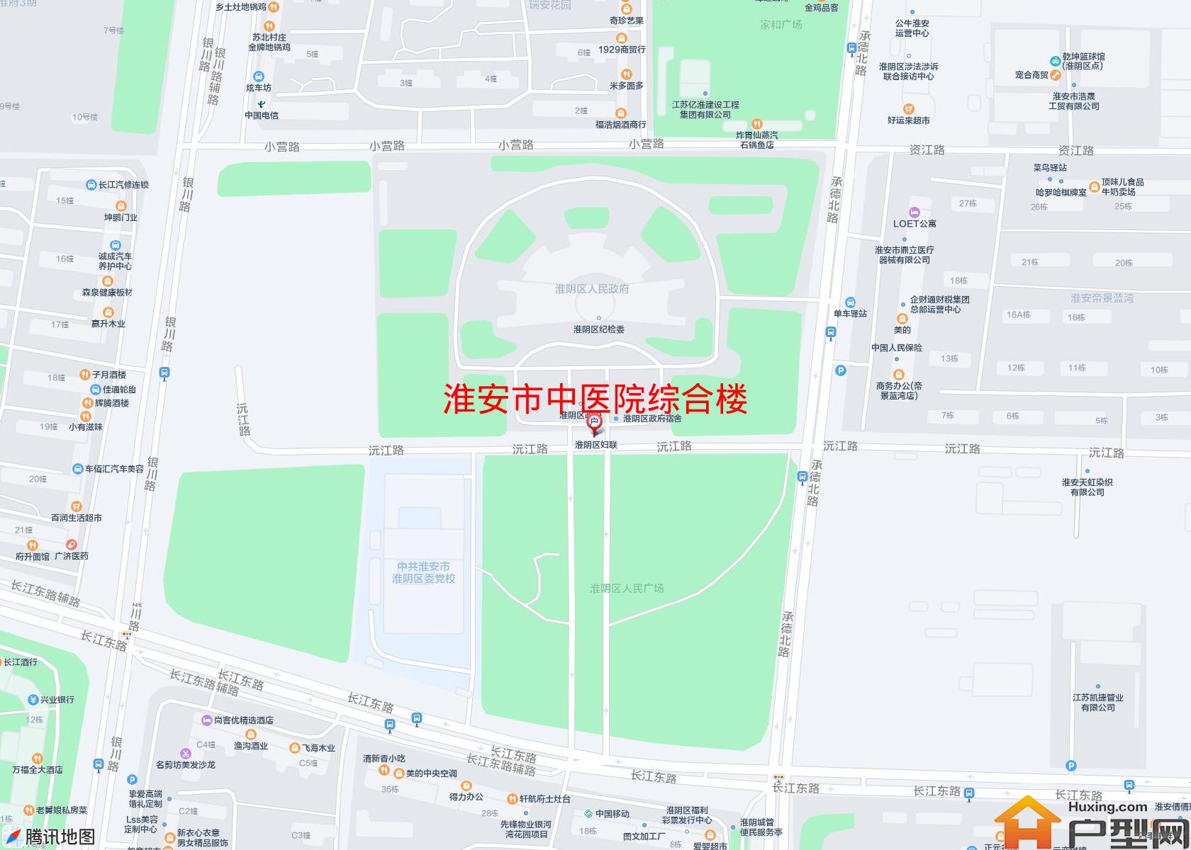 中医院综合楼小区 - 户型网