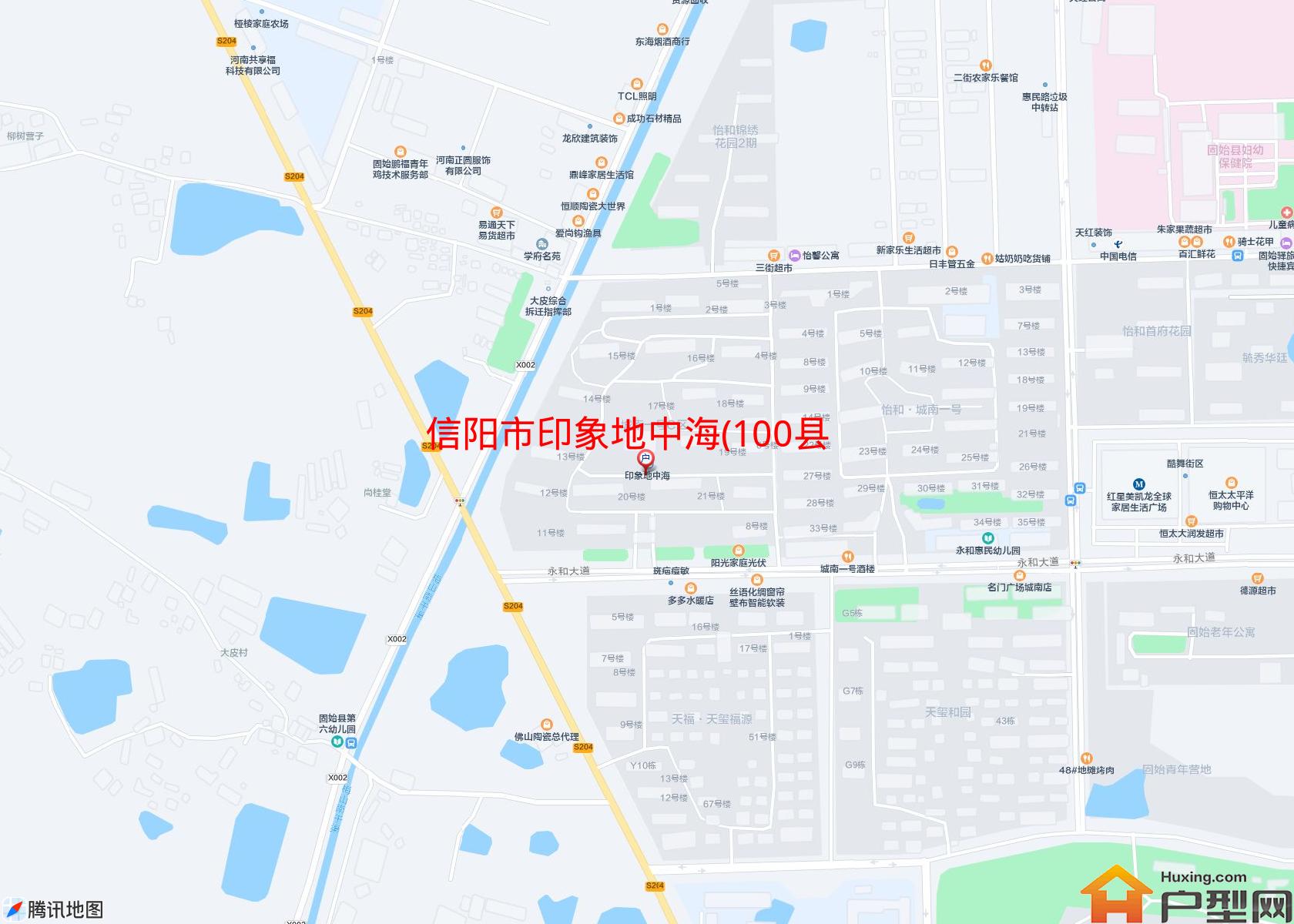 印象地中海(100县道)小区 - 户型网