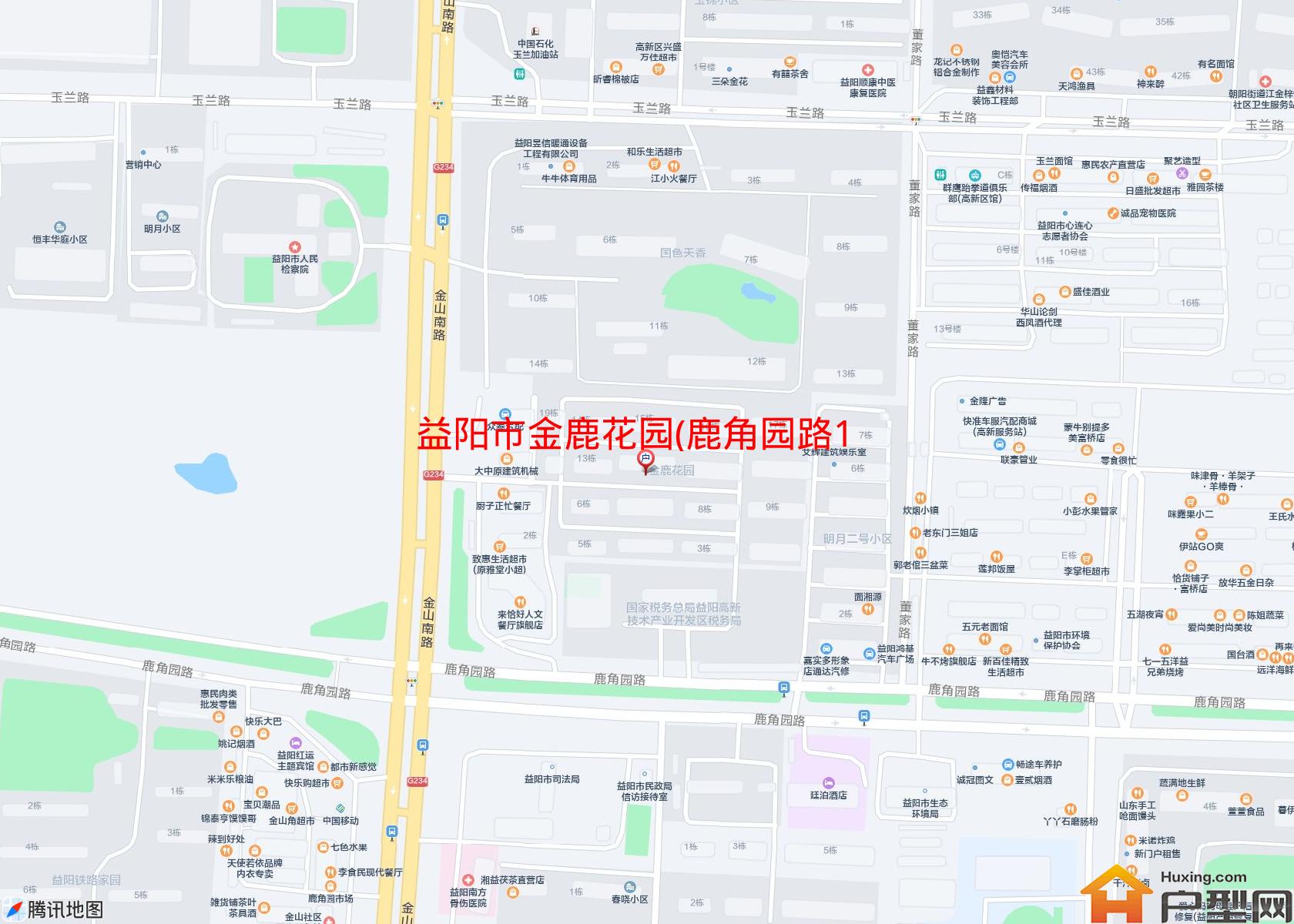 金鹿花园(鹿角园路100号)小区 - 户型网