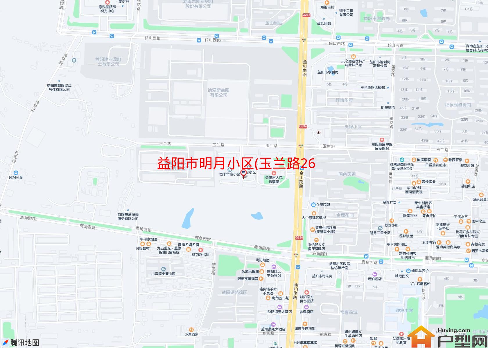明月小区(玉兰路267号)小区 - 户型网