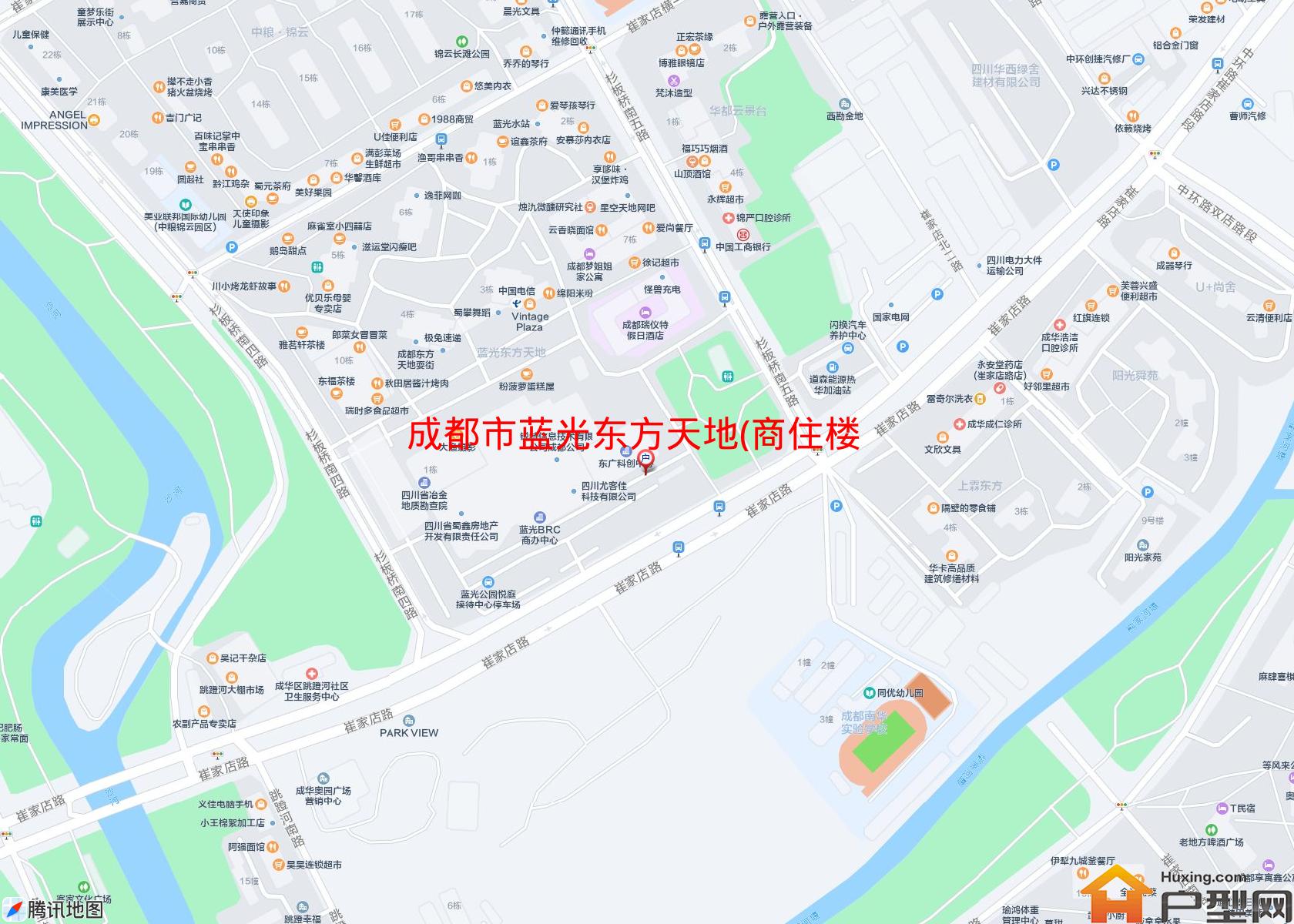 蓝光东方天地(商住楼)小区 - 户型网