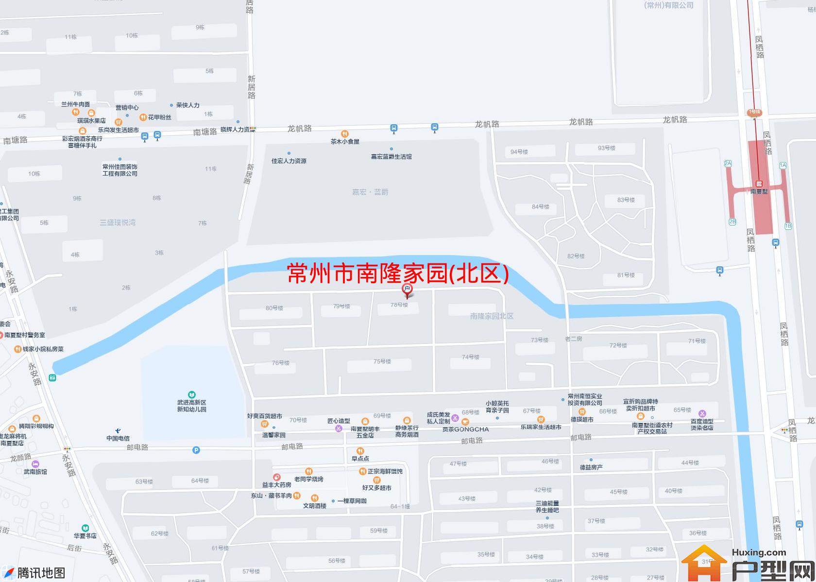 南隆家园(北区)小区 - 户型网
