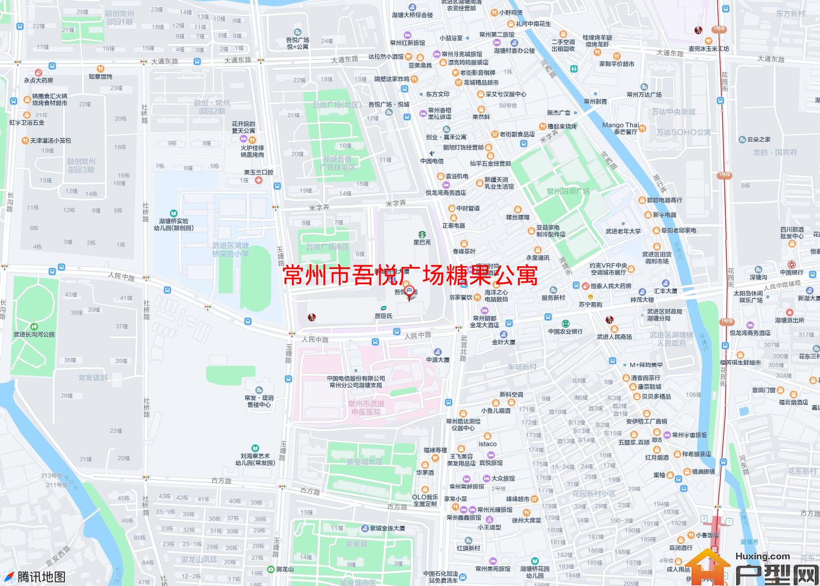 吾悦广场糖果公寓小区 - 户型网