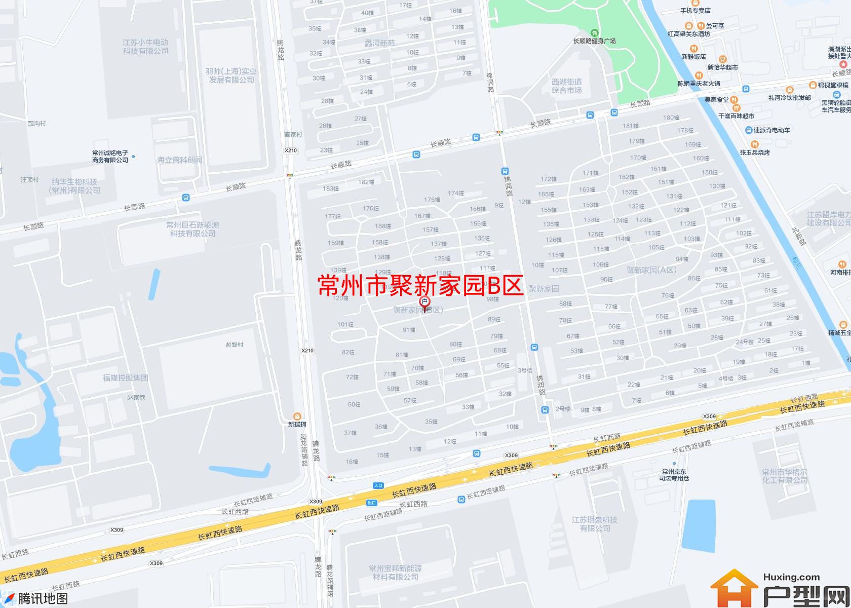 聚新家园B区小区 - 户型网