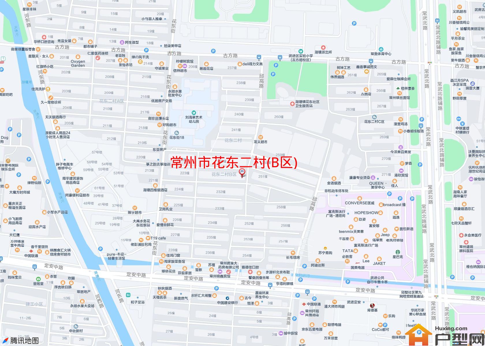 花东二村(B区)小区 - 户型网