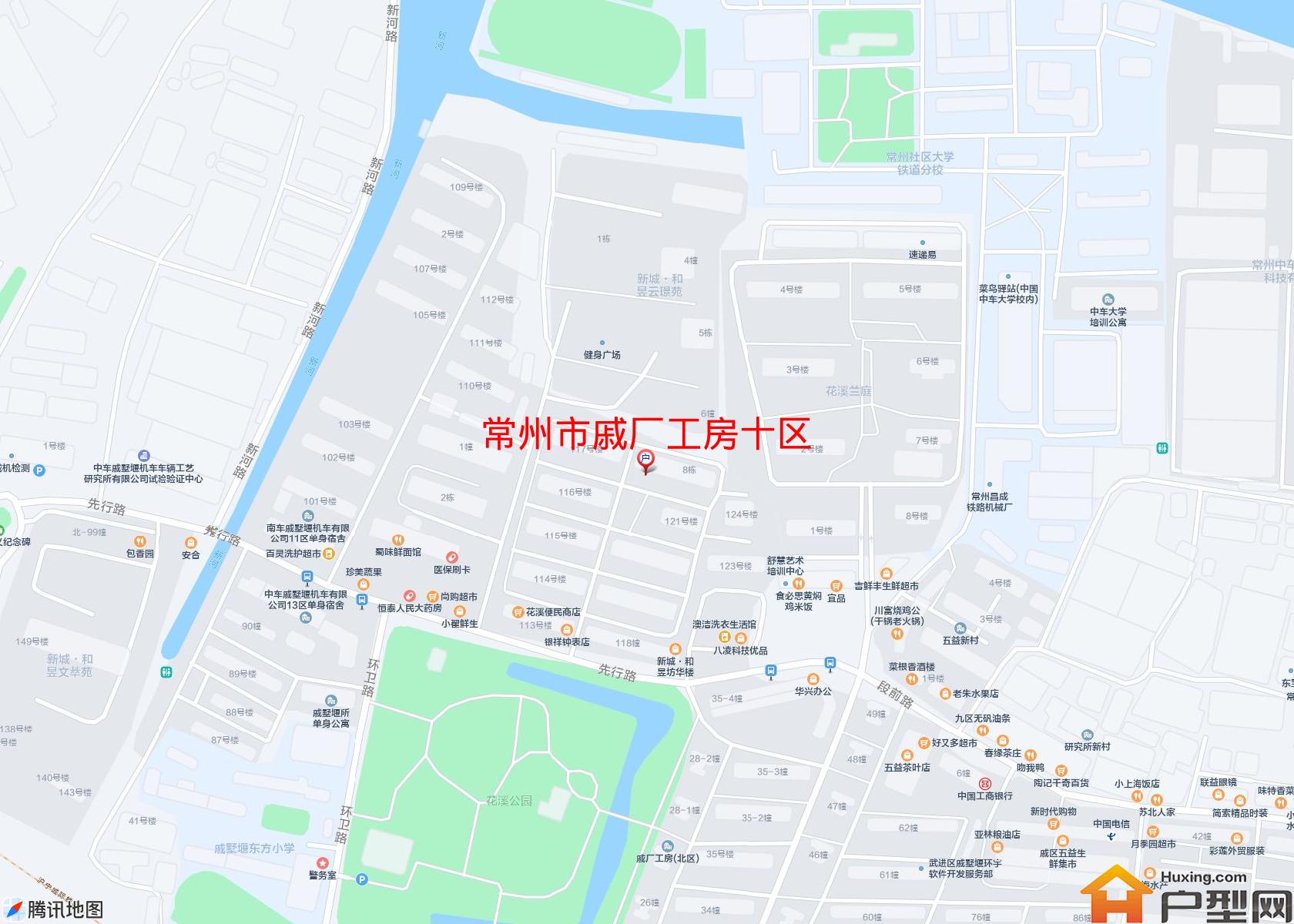戚厂工房十区小区 - 户型网