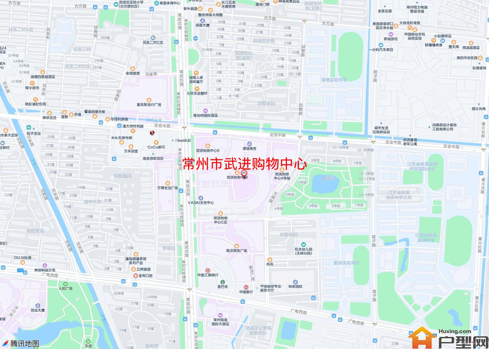 武进购物中心小区 - 户型网