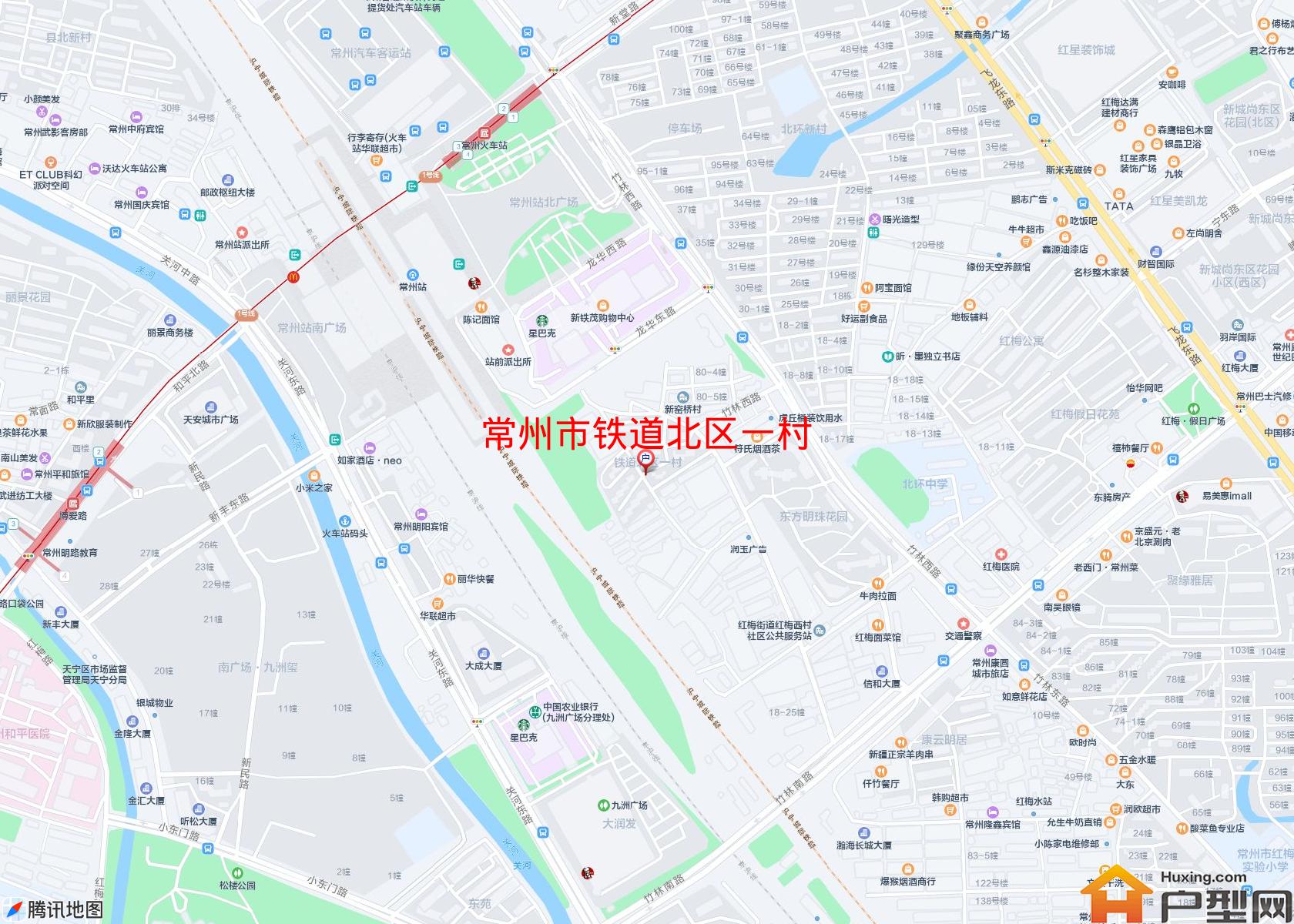 铁道北区一村小区 - 户型网