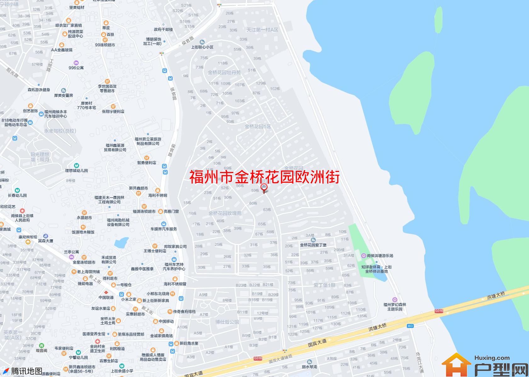 金桥花园欧洲街小区 - 户型网
