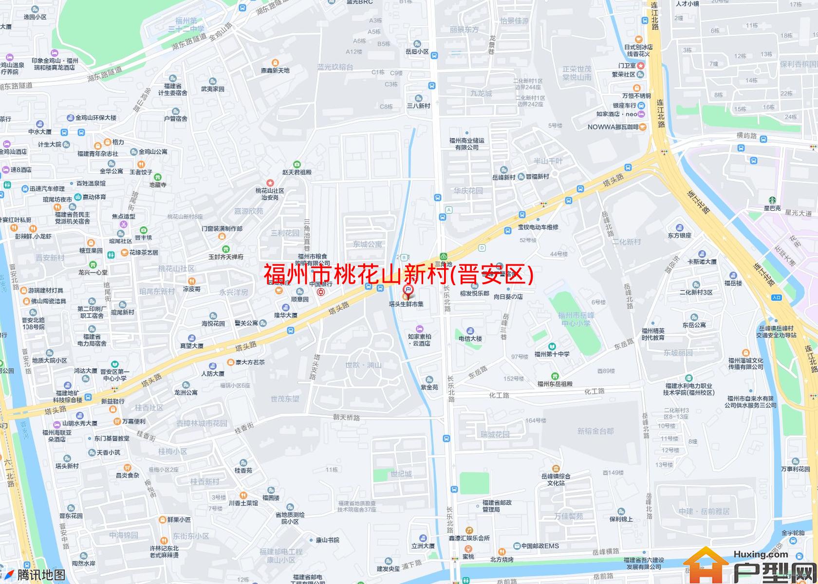 桃花山新村(晋安区)小区 - 户型网