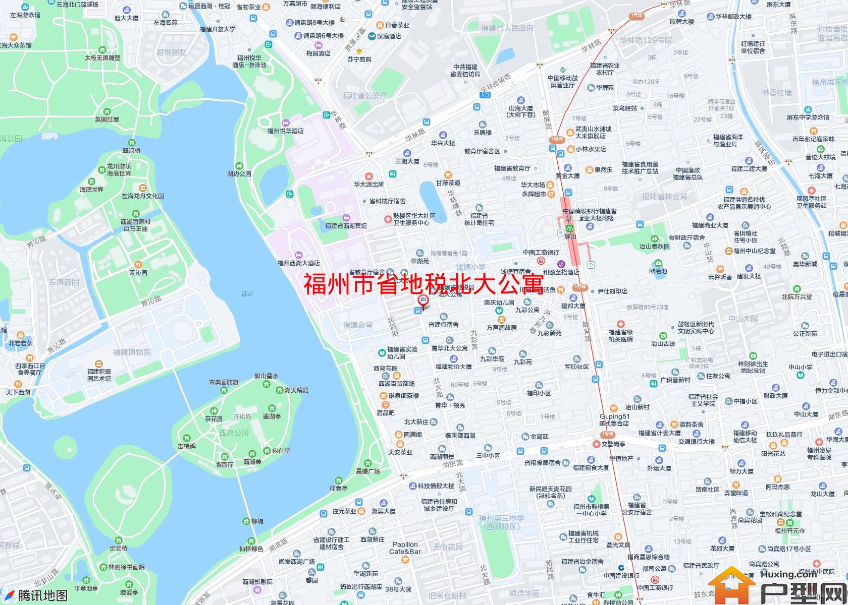 省地税北大公寓小区 - 户型网