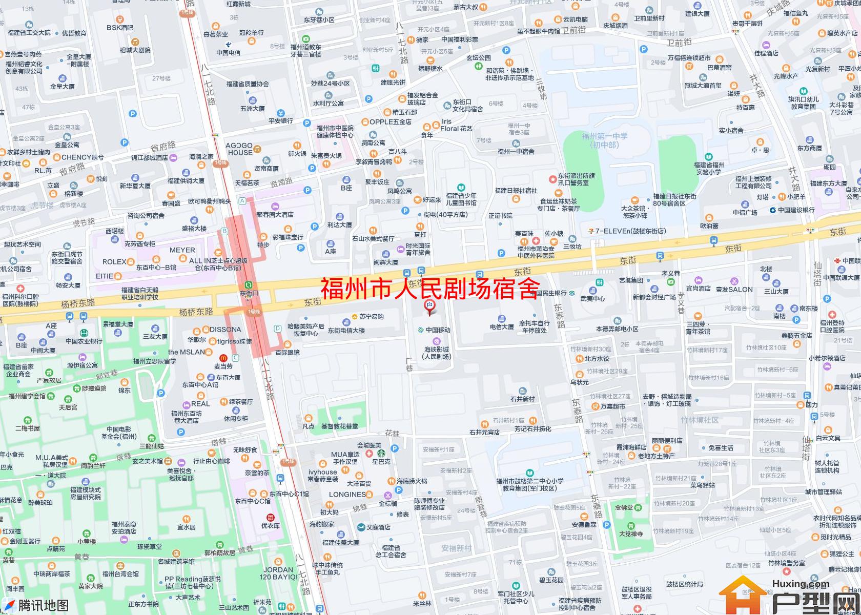 人民剧场宿舍小区 - 户型网