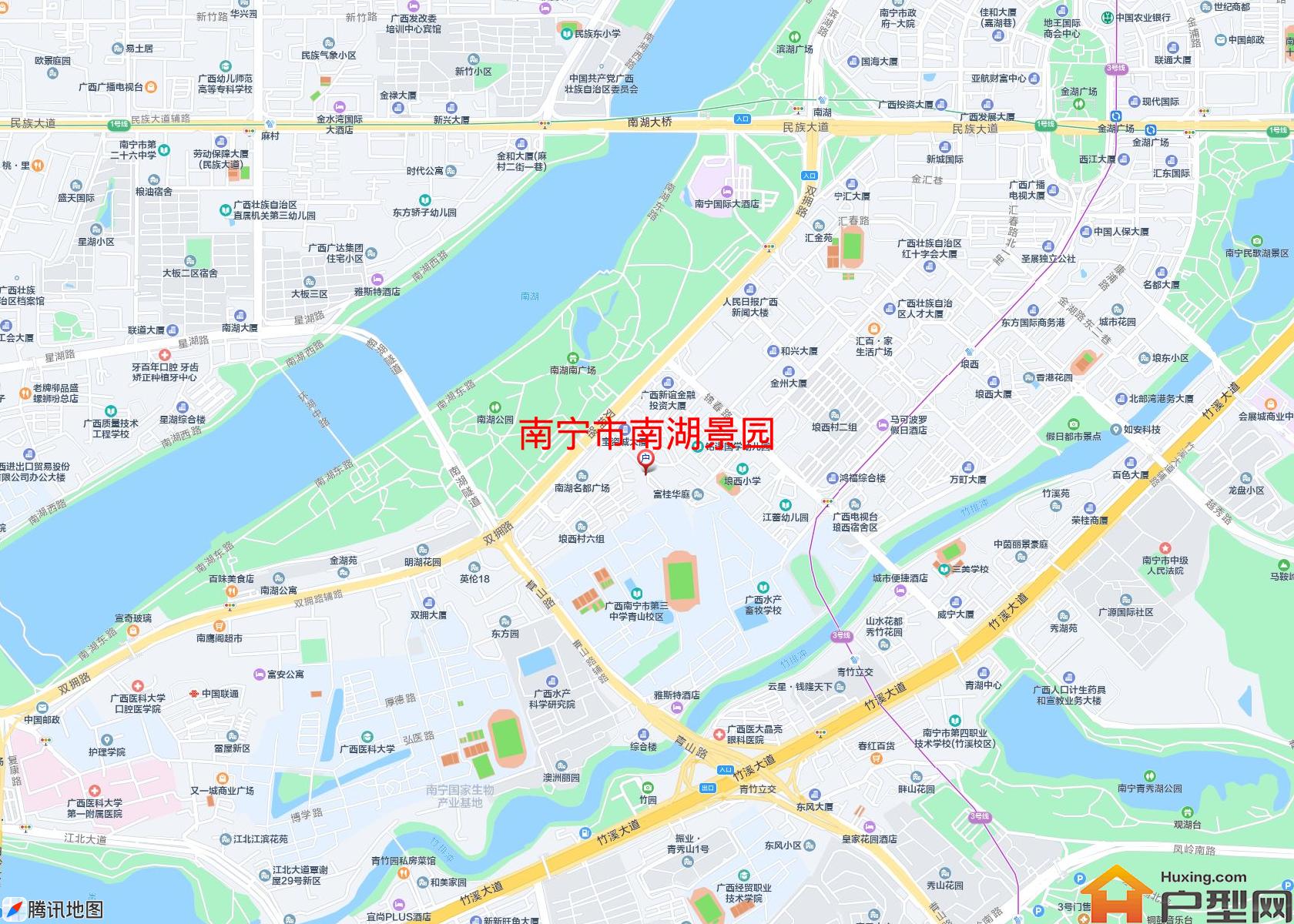 南湖景园小区 - 户型网