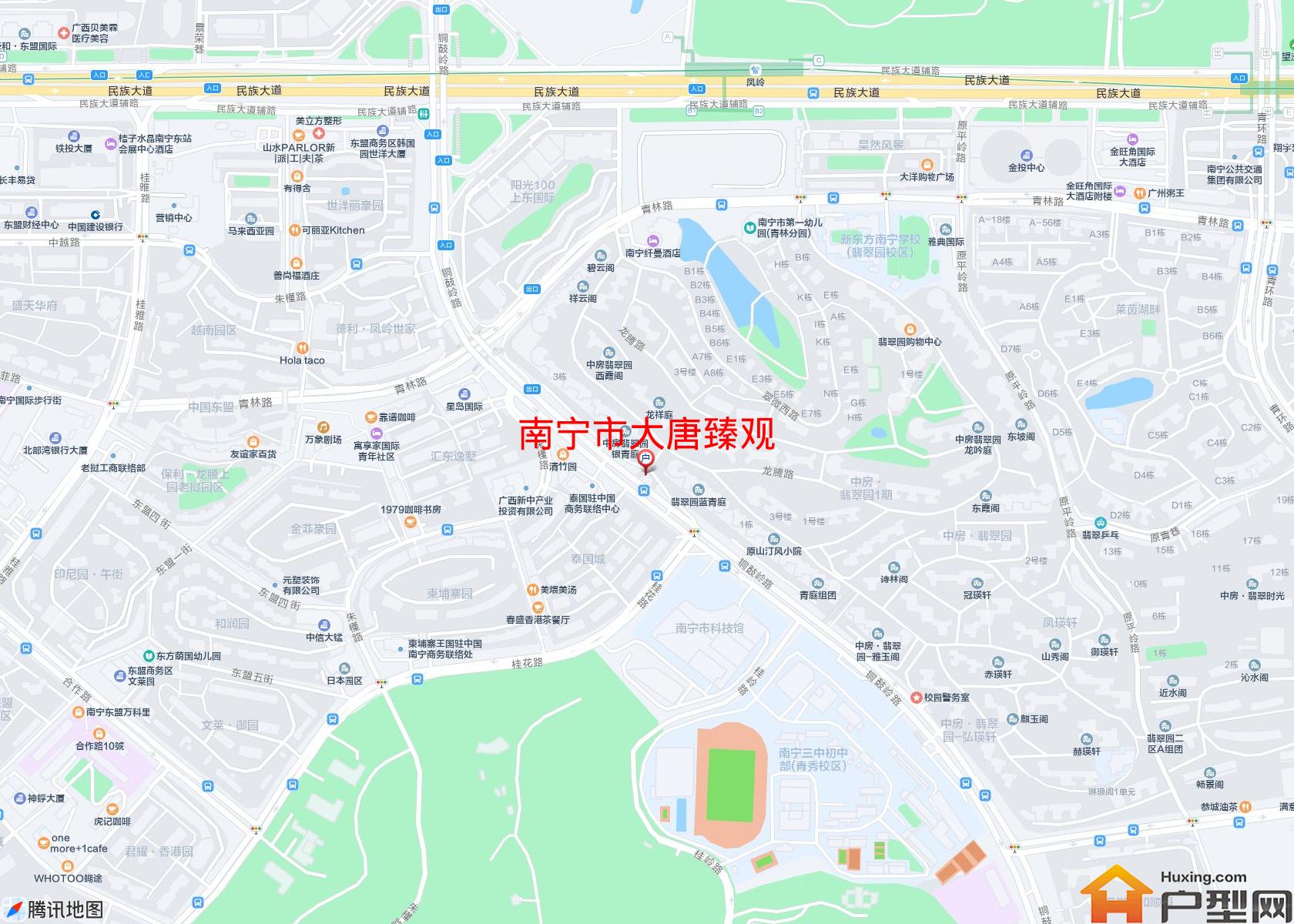 大唐臻观小区 - 户型网