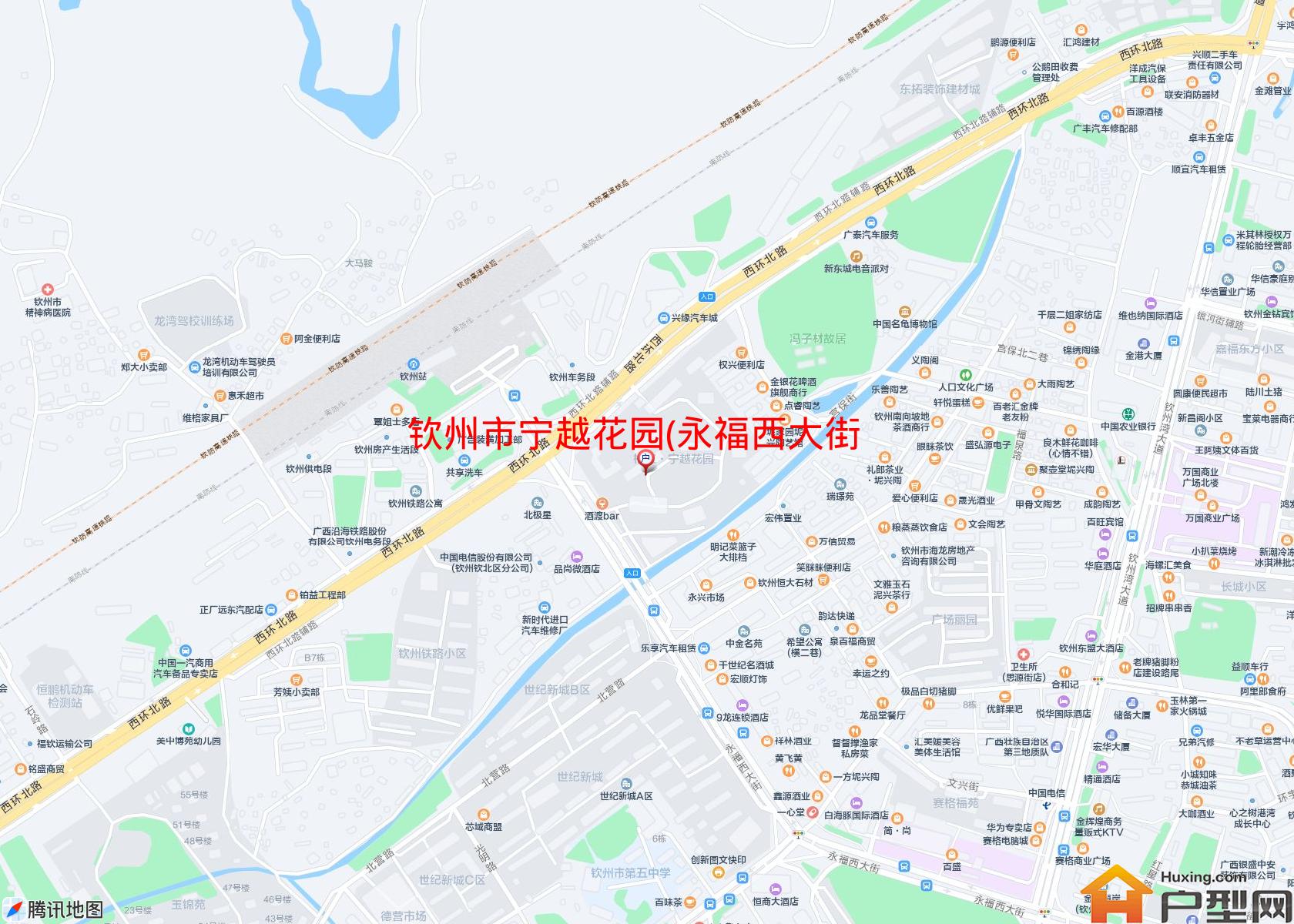 宁越花园(永福西大街96号)小区 - 户型网