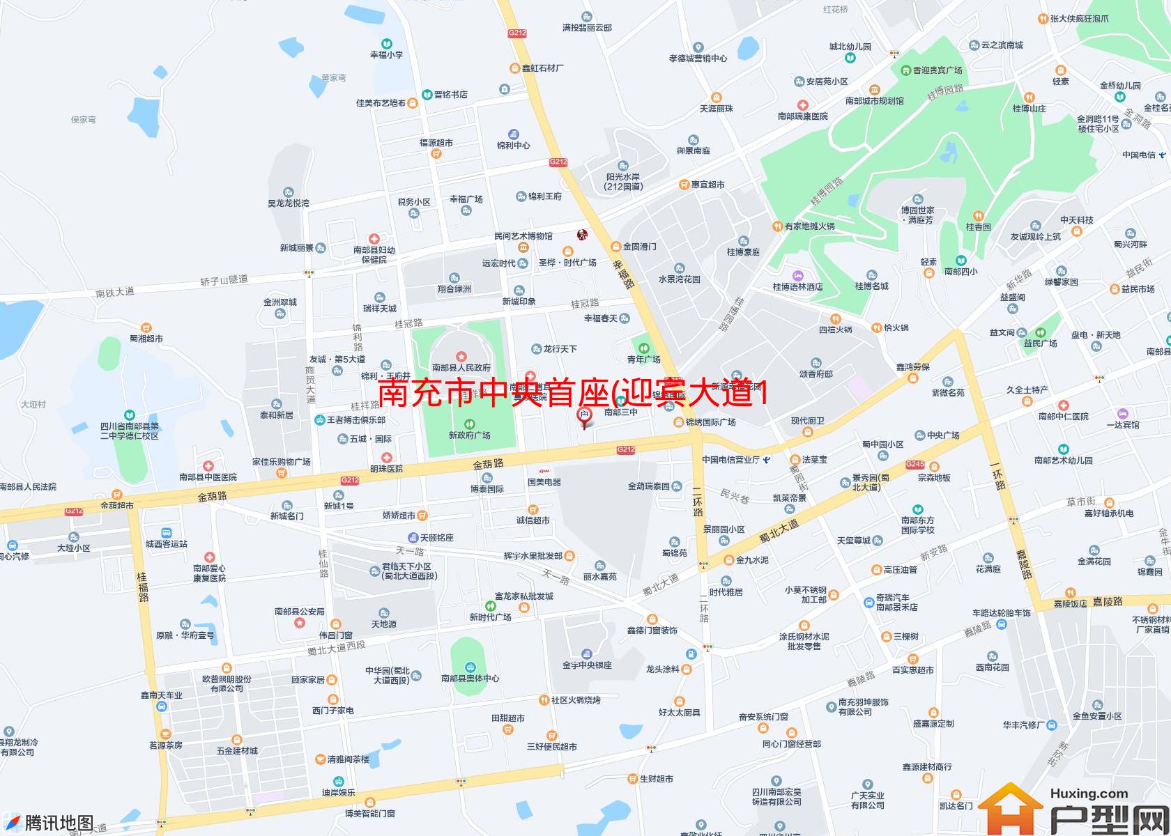 中央首座(迎宾大道130号)小区 - 户型网