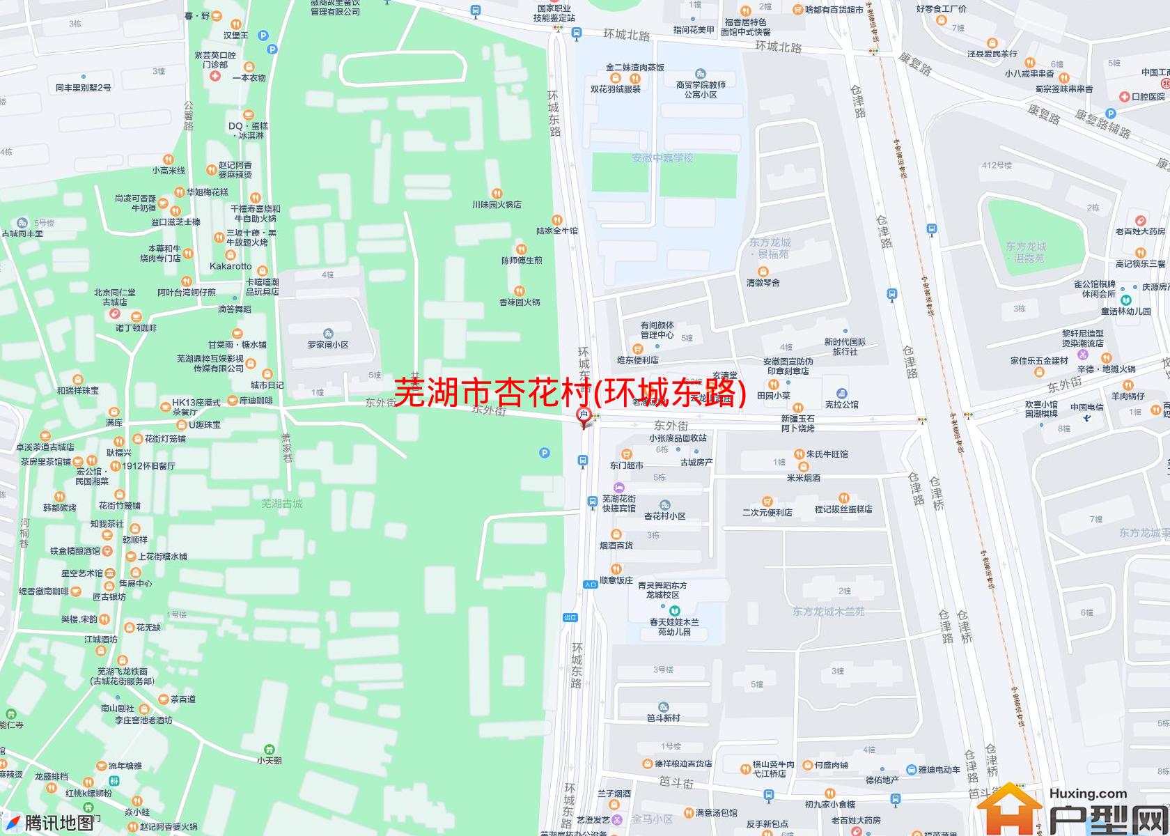 杏花村(环城东路)小区 - 户型网