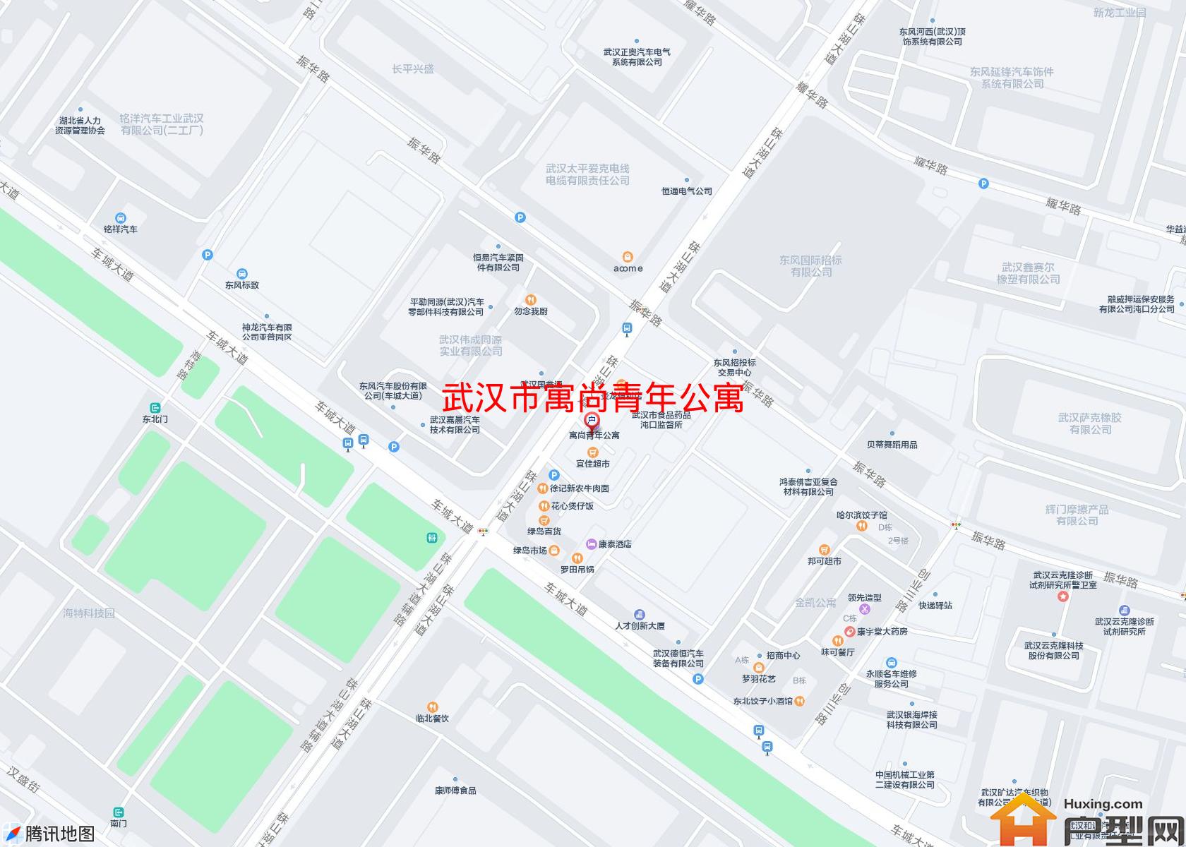 寓尚青年公寓小区 - 户型网