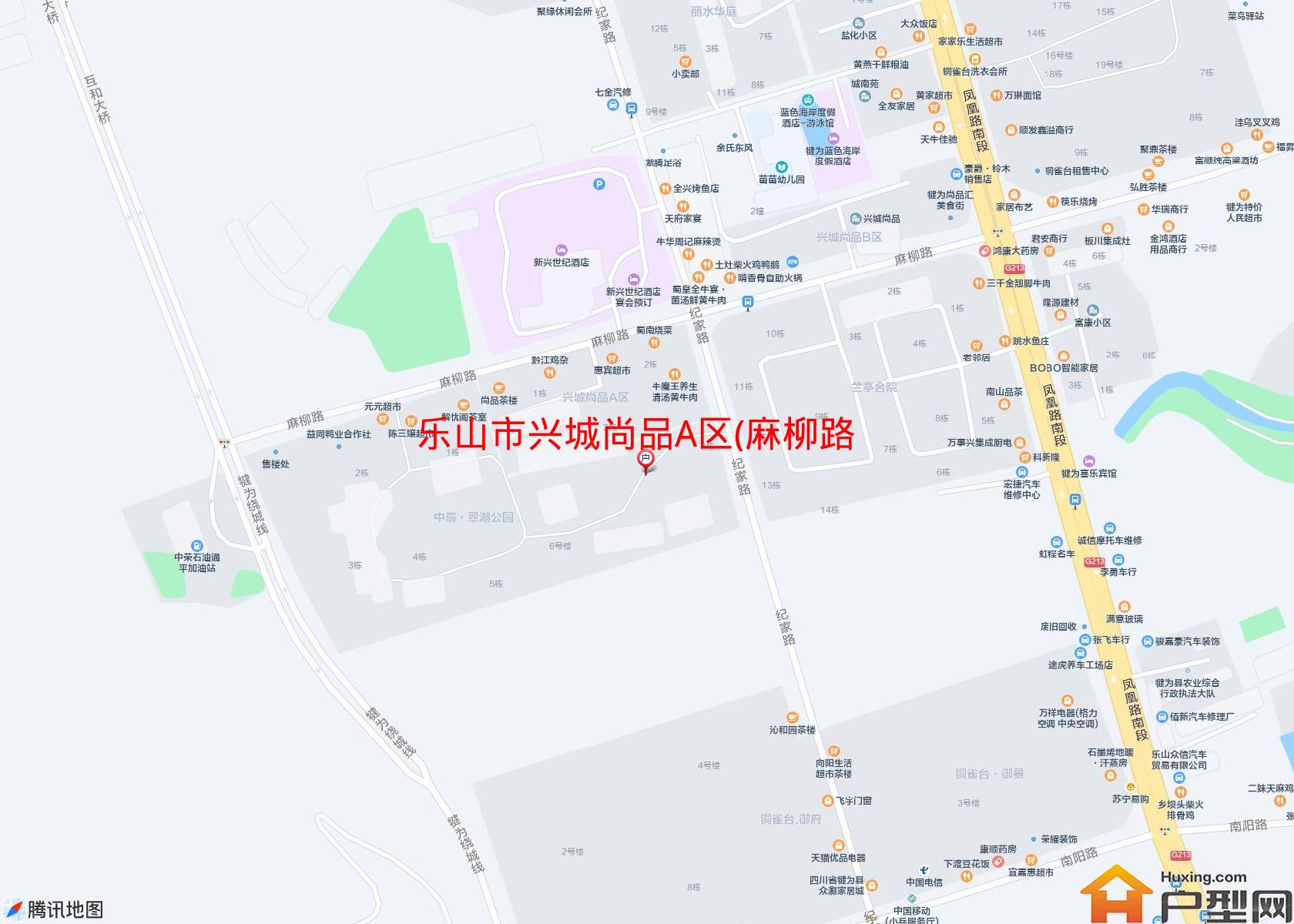 兴城尚品A区(麻柳路180号)小区 - 户型网