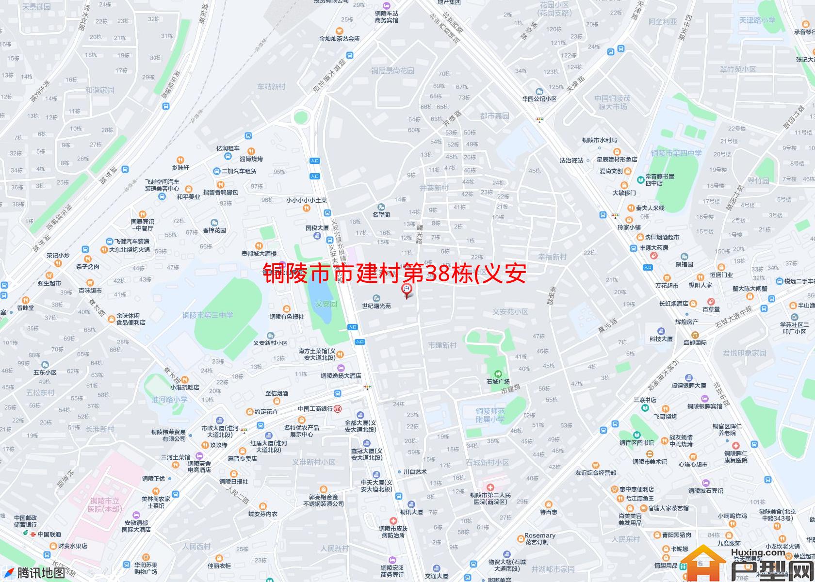 市建村第38栋(义安大道北段)小区 - 户型网