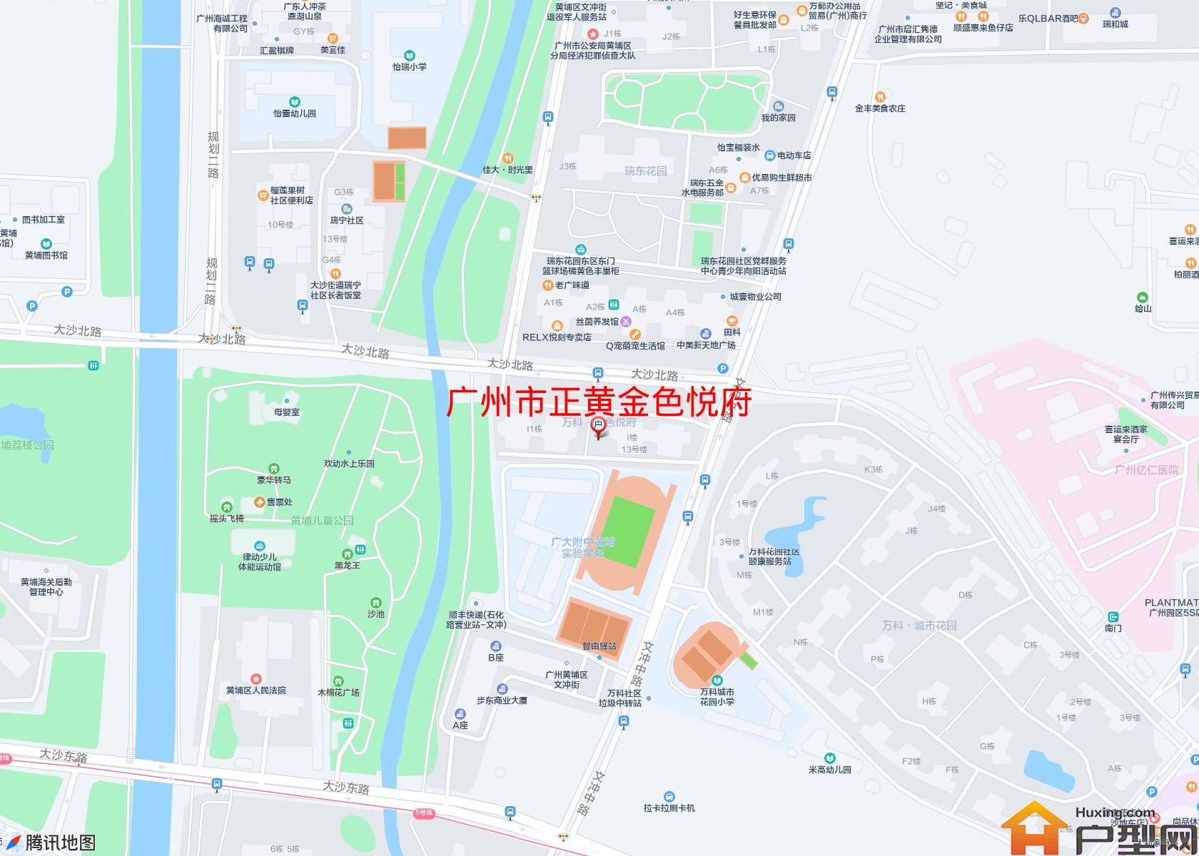 正黄金色悦府小区 - 户型网