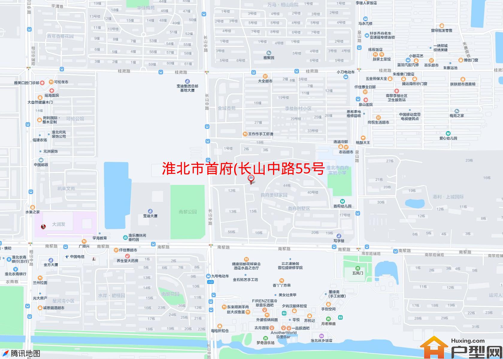 首府(长山中路55号)小区 - 户型网