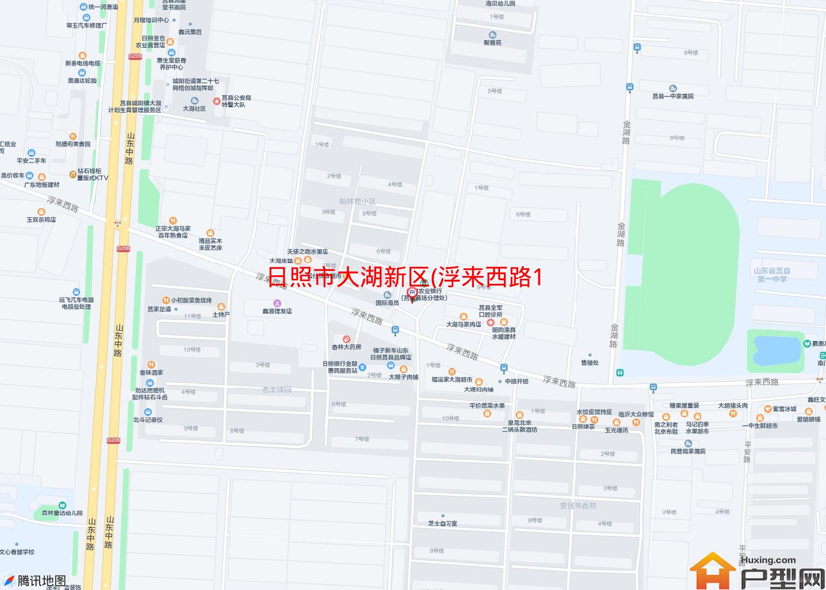 大湖新区(浮来西路15号)小区 - 户型网