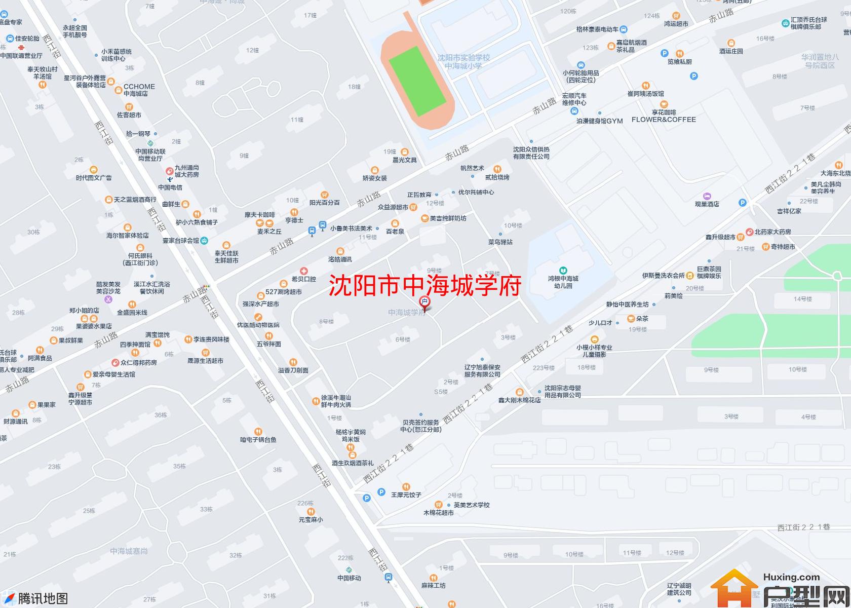 中海城学府小区 - 户型网